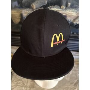 McDonald's Apparel Collection Snapback Hat Crew Member Uniform Cap NWOT